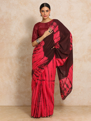 Moara Dyed Daily Wear Pure Cotton Saree(Red)