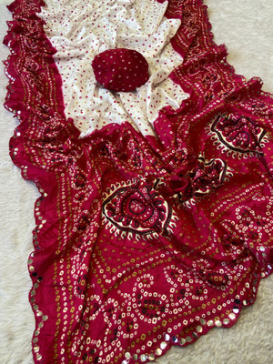 VD PRINTS Printed Pochampally Art Silk Saree(Light Blue)