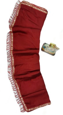 INSTALIKE FASHION Solid/Plain Bollywood Art Silk Saree(Maroon)