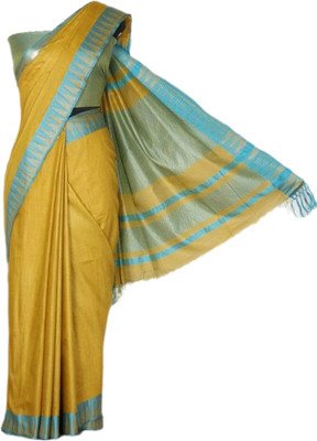 Beauteefy Woven Bhagalpuri Art Silk, Dupion Silk Saree(Pink)