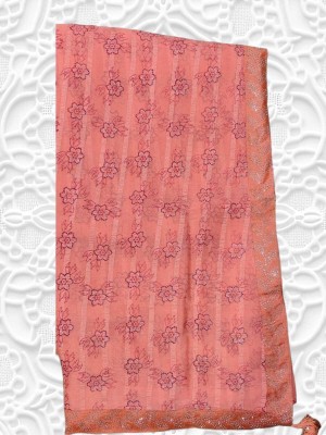 DEEPAK Woven Banarasi Silk Blend Saree(Orange)