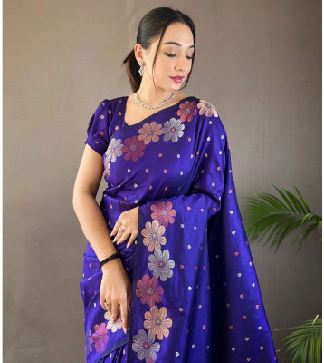 ANUVRATA Jacquard Self Design Blouse Material