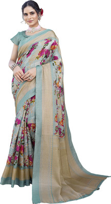 Priyashi Self Design Bollywood Art Silk Saree(Green)