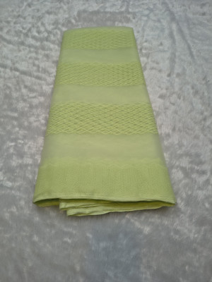 Sudev fashion Solid/Plain Saree with Attached Blouse Net Saree(Light Green)