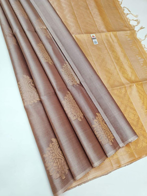 GATISHVAM TEXTILE Printed Banarasi Art Silk Saree(Multicolor)