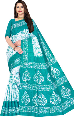 SARITA SAREES Self Design Sambalpuri Pure Cotton Saree(Light Green)