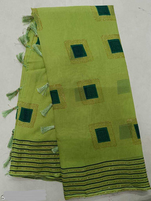 Metro Textiles Printed Bollywood Chiffon Saree(Multicolor)