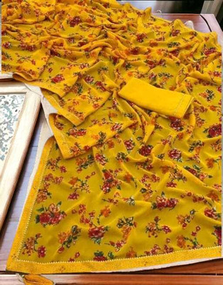 EVERYDAY CREATION Woven Banarasi Pure Silk Saree(Multicolor)