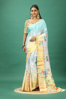 Virendra Textiles Self Design Bollywood Satin Saree(Pink)