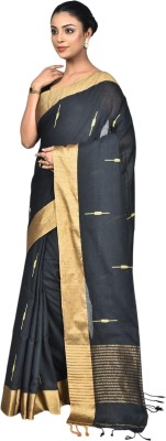 kalpana handloom Solid/Plain Handloom Pure Cotton Saree(Multicolor)