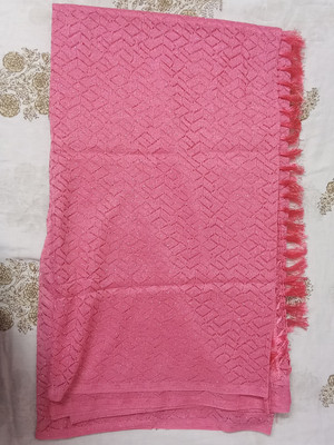 NO BRND Self Design Daily Wear Jacquard Saree(Pink)