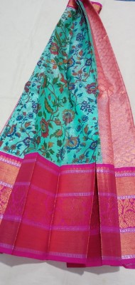 Sivalinga Printed Handloom Tissue Saree(Multicolor)