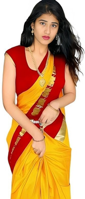 Shruti Bandhani Self Design Paithani Cotton Silk Saree(Grey)