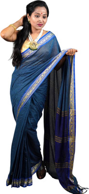 kalpana handloom Woven Handloom Pure Cotton Saree(Multicolor)