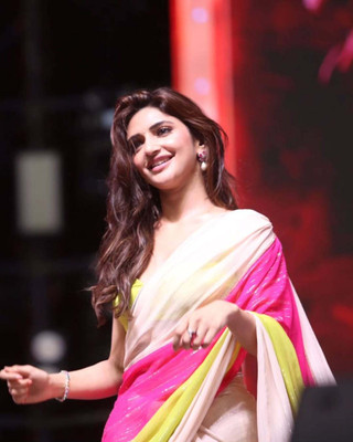 Sita Printed Bollywood Chiffon Saree(Multicolor)