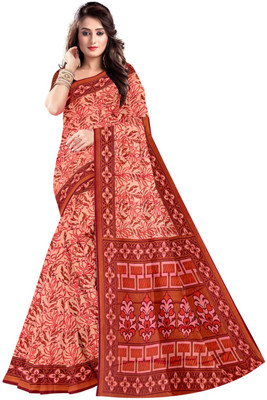 AVM SILK MILLS Printed Daily Wear Chiffon Saree(Multicolor)