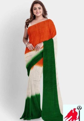 RAJ DARBAR Digital Print Bandhani Nylon Saree(Multicolor)