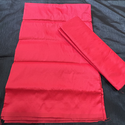 SHOPEEZY TEX FAB Woven Mekhela Chador Polyester Saree(Red)