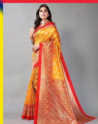 Shrishti Embellished Bollywood Georgette Saree(Multicolor)