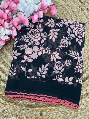 AARTI SELECTION Printed Bandhani Georgette Saree(Multicolor)