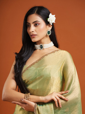 LOROFY Silk Blend Solid Blouse Material