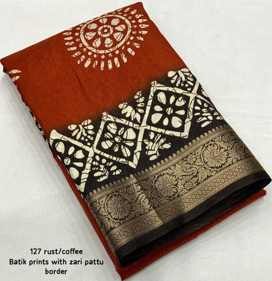 AA ONE ENTERPRISE Woven Bollywood Dupion Silk Saree(Multicolor)