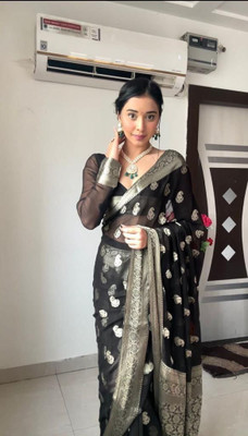 Kanjivaram Jacquard Printed Blouse Material