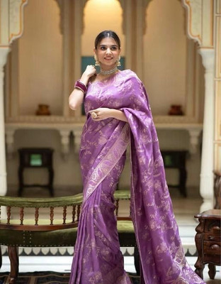 PRAMUKH Jacquard Printed Blouse Material