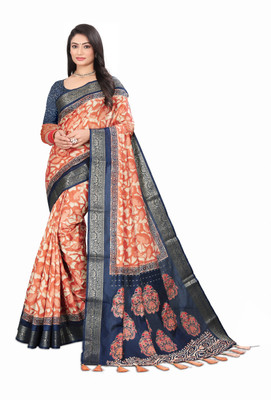 Fashion Max Self Design Patola Art Silk Saree(Multicolor)