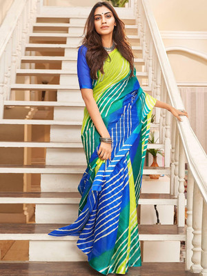 Sareez House Self Design Bollywood Cotton Linen Saree(Multicolor)