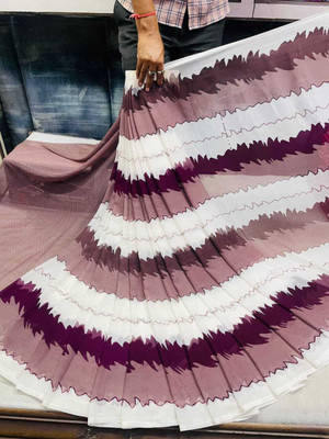 Sita Printed Bollywood Georgette Saree(Magenta)