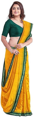JAYANTI HANDLOOM Floral Print, Solid/Plain Sambalpuri Pure Cotton Saree(Multicolor)