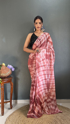 Clemira Printed Bollywood Georgette Saree(Maroon)