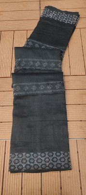 Sita Printed Bollywood Silk Blend Saree(Black)