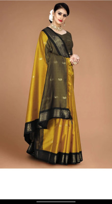 Mortal Textile Animal Print Assam Silk Cotton Silk Saree(Pink)