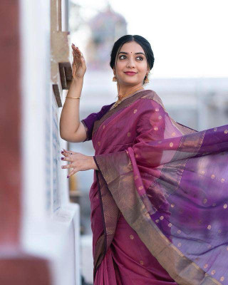 PRAMUKH Jacquard Self Design Blouse Material
