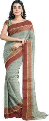 PAL BASTRALAYA Woven Tant Cotton Blend Saree(Blue)