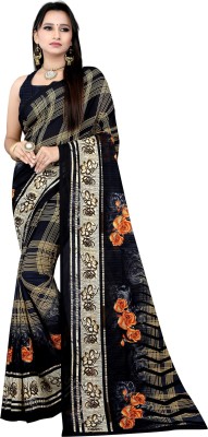 Leelavati Printed Daily Wear Georgette Saree(Multicolor)