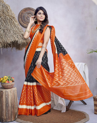 YASHIKA Printed Daily Wear Art Silk Saree(Multicolor)