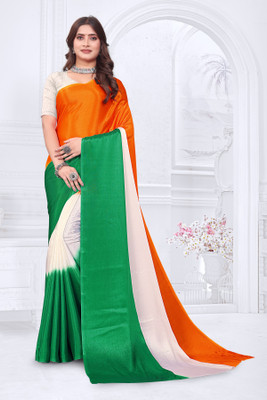 Aarunika SKT Digital Print Bollywood Art Silk Saree(Multicolor)