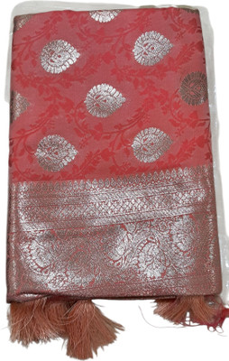 Jessina Traders Self Design Assam Silk Silk Blend Saree(Multicolor)