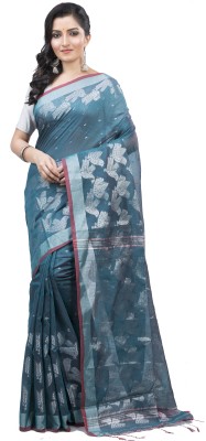 SUSHRITA BOUTIQUE Animal Print Banarasi Cotton Silk Saree(Multicolor)