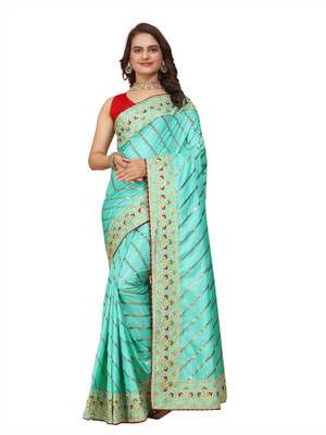 DRIZOMIZ Self Design Bollywood Art Silk Saree(Beige)