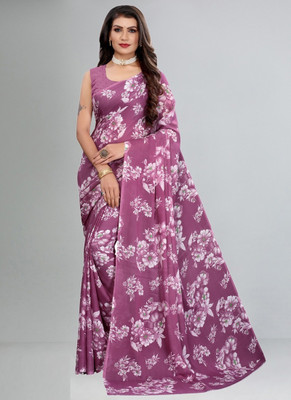 Panchvati NX Printed Bollywood Georgette Saree(Pink)