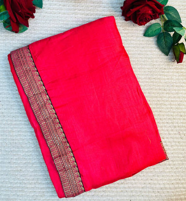 Pallu Patola Printed Banarasi Art Silk Saree(Pink)