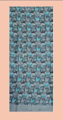 anshritz Printed Bollywood Georgette Saree(Multicolor)