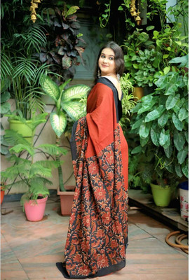 CRAFTWELL Self Design Handloom Pure Cotton Saree(Multicolor)