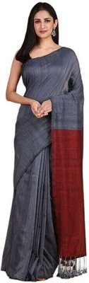GOLU Self Design Handloom Cotton Silk Saree(Multicolor)