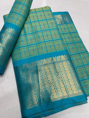 Bombey Velvat Fab Printed KHASI DHARA CONTRAST Chiffon, Georgette Saree(Light Blue)