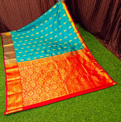 HouseOfCommon Woven Banarasi Art Silk Saree(Multicolor)